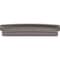 Jeffrey Alexander 160 mm Center Brushed Pewter Square-to-Center Square Renzo Cabinet Cup Pull 141-160BNBDL - alternate 5